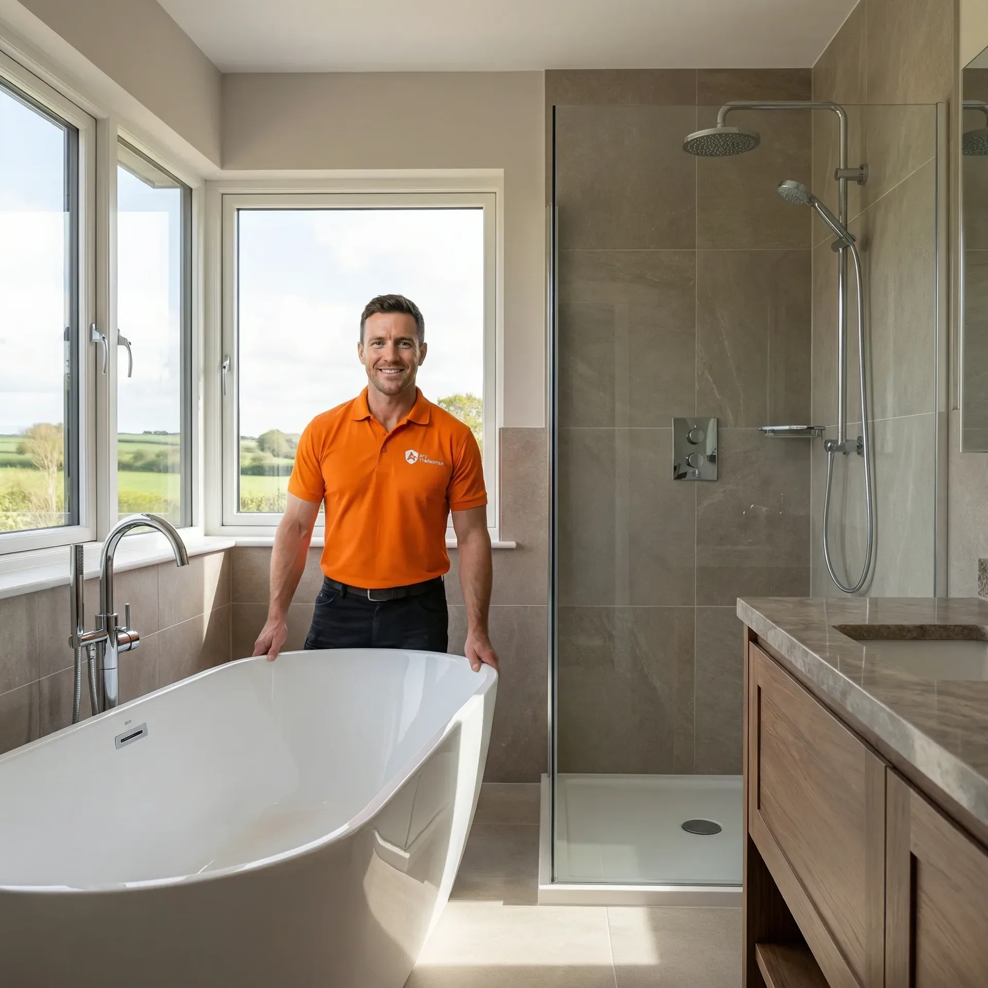 Bathroom renovation work by Any Tradesman in North Dublin